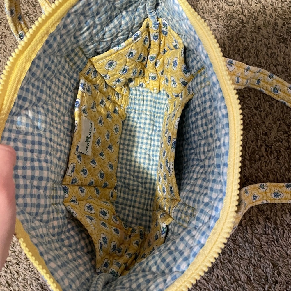 Vera Bradley Elizabeth 1997 Small Tote - Picture 4 of 5
